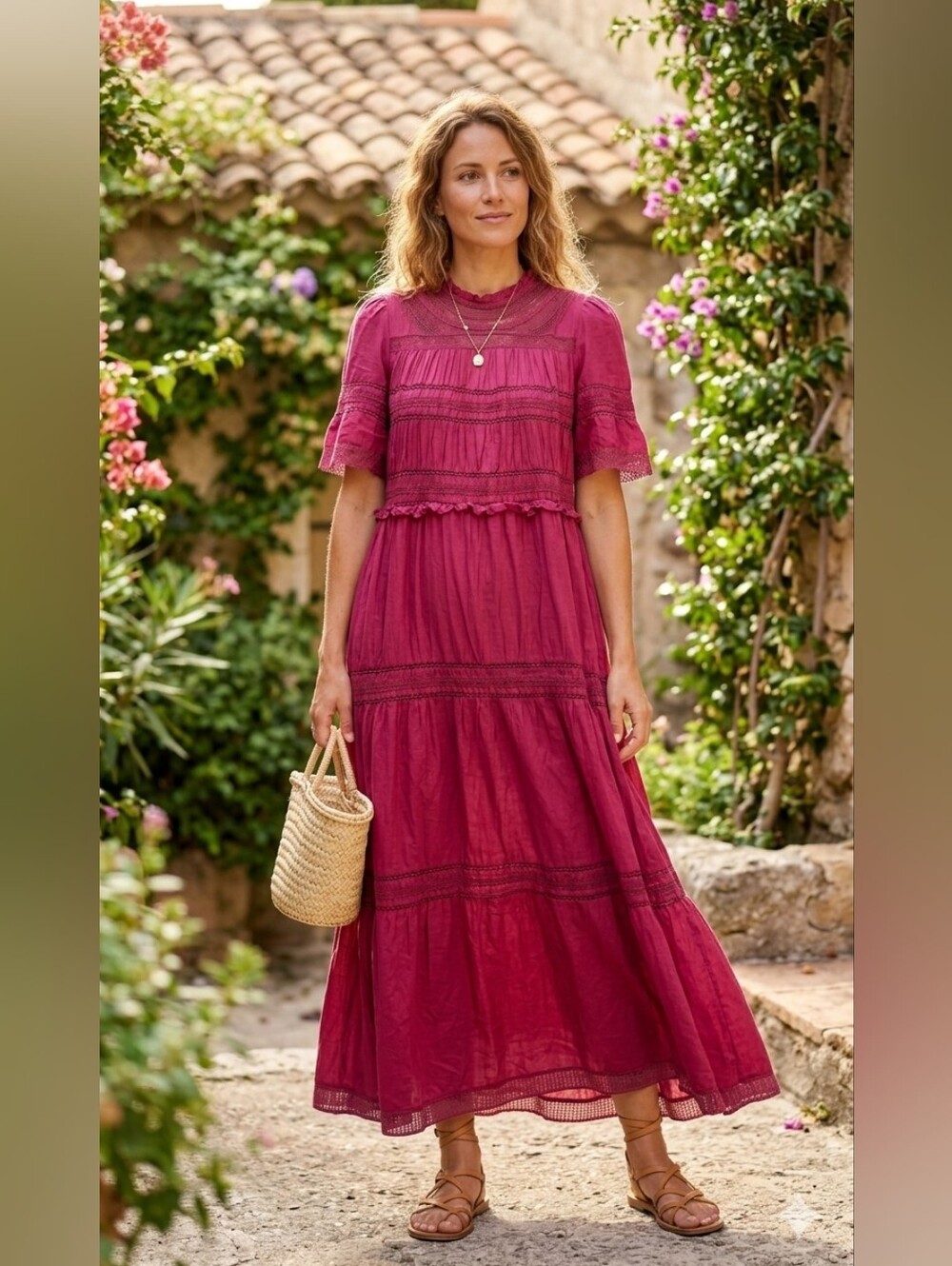 Isabel Marant Lace Trim Dress